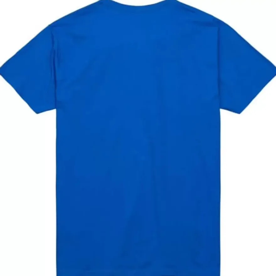 Mitchell & Ness T-Shirts & Tops-Arched Vintage Logo Tee Texas Rangers