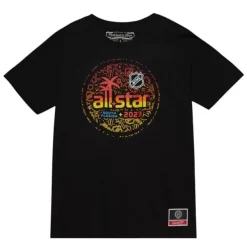 Mitchell & Ness T-Shirts & Tops-Asg Circle Doodle Tee All Star