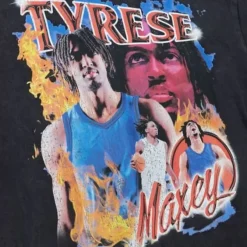 Mitchell & Ness T-Shirts & Tops-Asg Concert Tee Players Association Tyrese Maxey