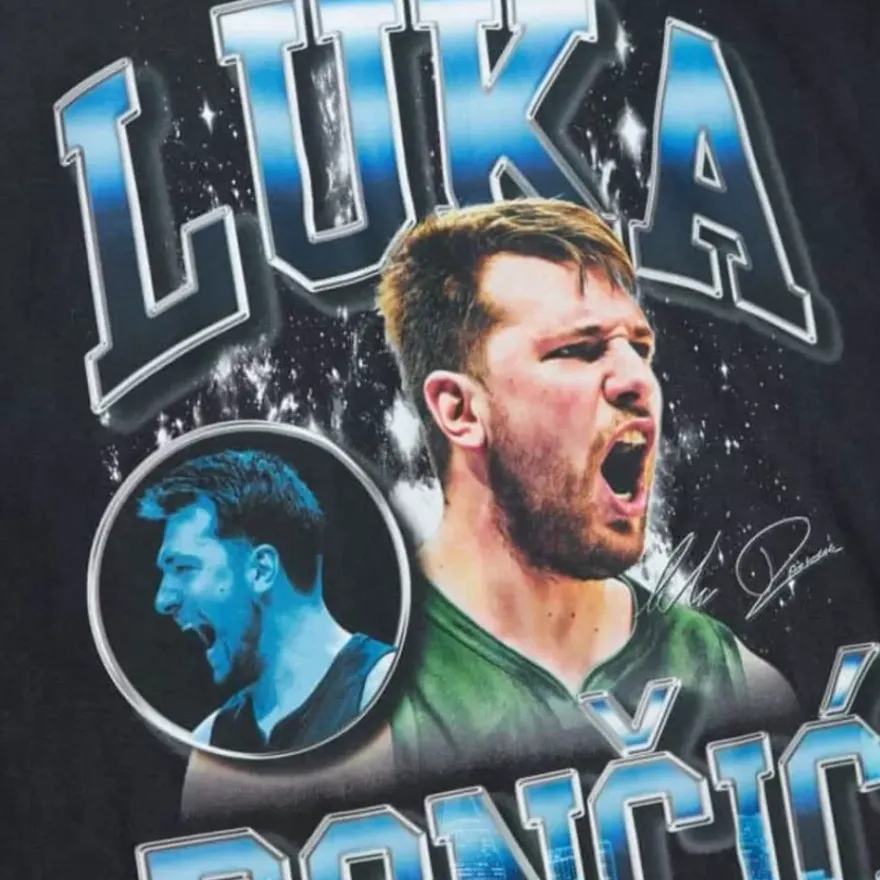Mitchell & Ness T-Shirts & Tops-Asg Concert Tee Players Association Luka Doncic
