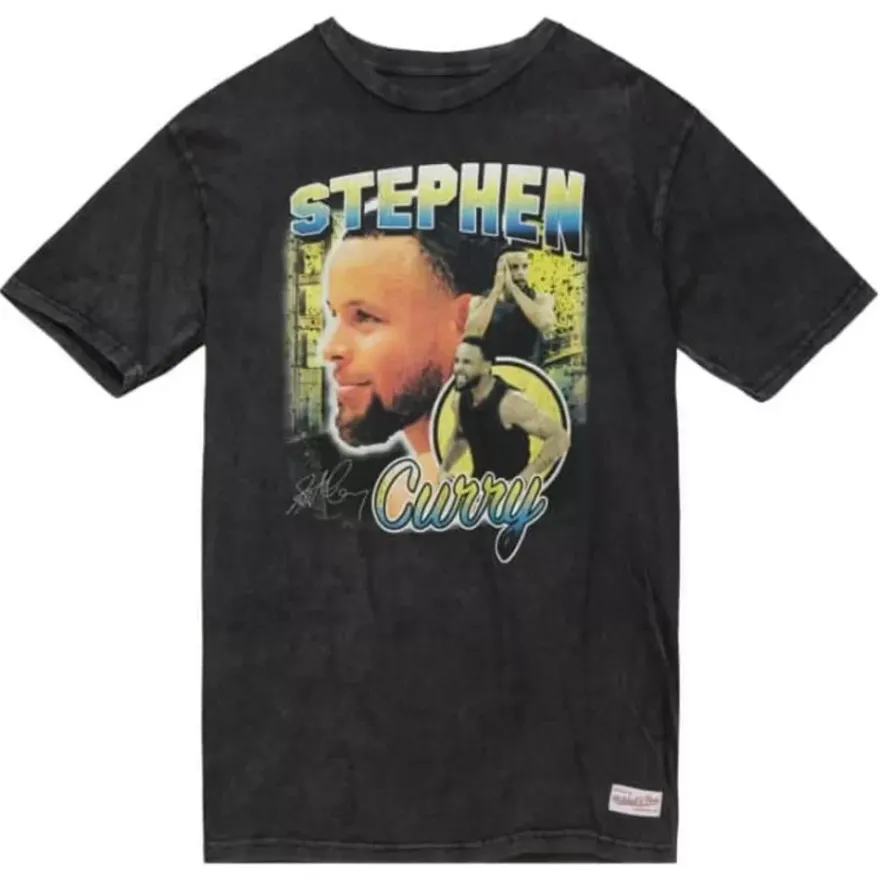 Mitchell & Ness T-Shirts & Tops-Asg Concert Tee Players Association Stephen Curry