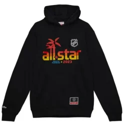 Mitchell & Ness Hoodies & Sweatshirts-Asg Doodle Lockup Hoodie All Star