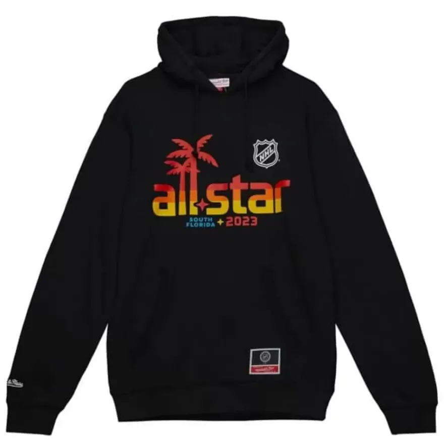 Mitchell & Ness Hoodies & Sweatshirts-Asg Doodle Lockup Hoodie All Star