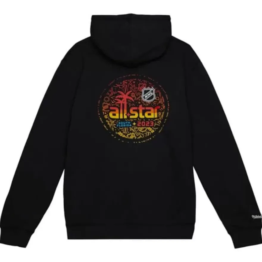 Mitchell & Ness Hoodies & Sweatshirts-Asg Doodle Lockup Hoodie All Star