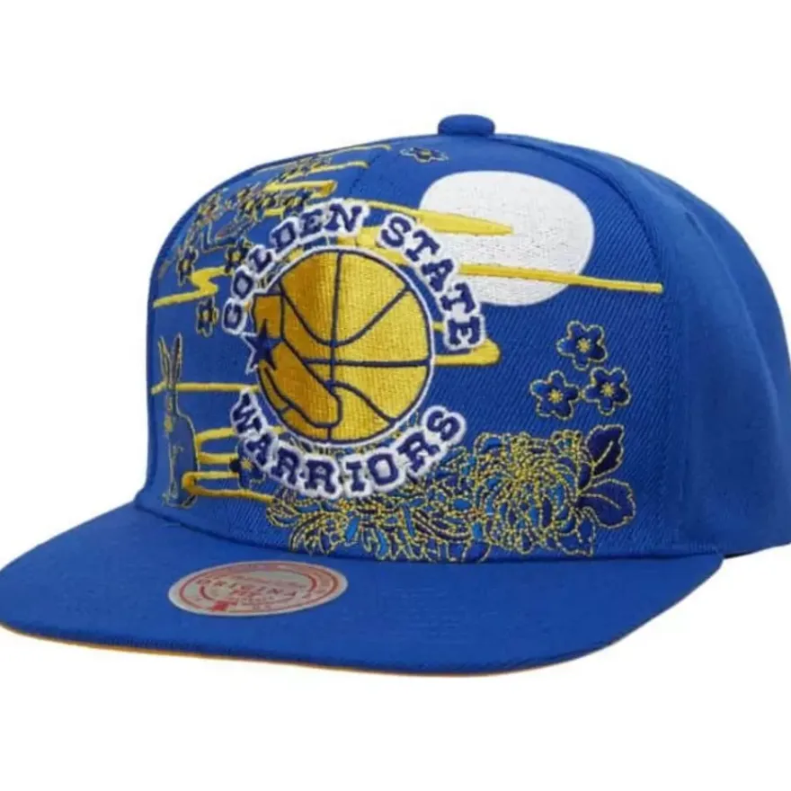 Mitchell & Ness Snapback-Asian Heritage Snapback Hwc Golden State Warriors