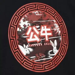 Mitchell & Ness T-Shirts & Tops-Asian Heritage Ss Tee 5.0 Chicago Bulls