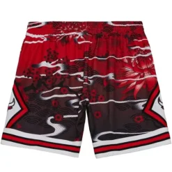 Mitchell & Ness Shorts-Asian Heritage Swingman Chicago Bulls 1997 Shorts 5.0