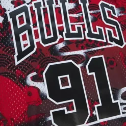 Mitchell & Ness Nba Swingman-Asian Heritage Swingman Dennis Rodman Chicago Bulls 1997-98 Jersey 5.0