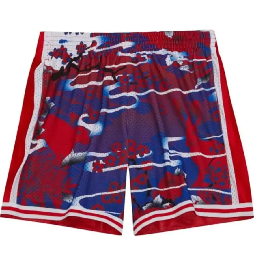 Mitchell & Ness Shorts-Asian Heritage Swingman Philadelphia 76Ers 1998 Shorts 5.0