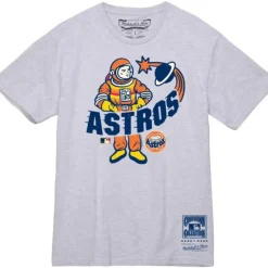Mitchell & Ness T-Shirts & Tops-Astro-Naught Tee Houston Astros