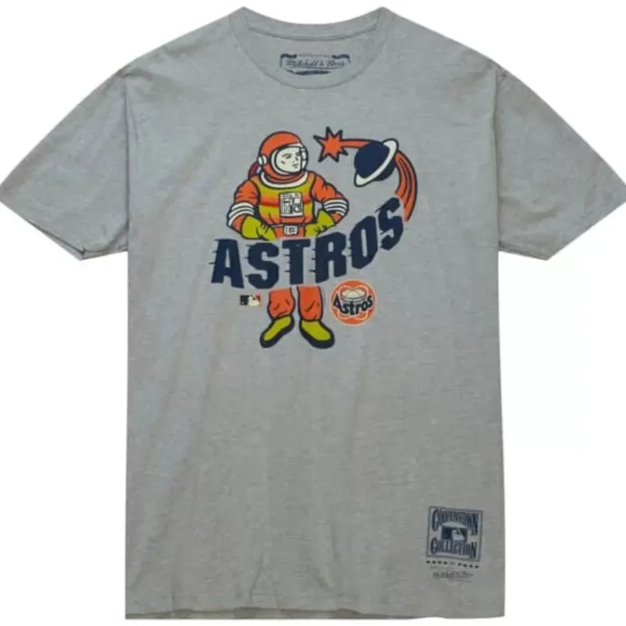 Mitchell & Ness T-Shirts & Tops-Astro-Naught Tee Houston Astros