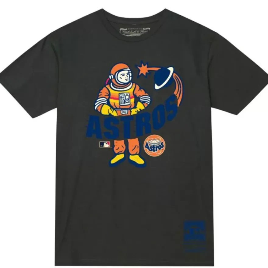 Mitchell & Ness T-Shirts & Tops-Astro-Naught Tee Houston Astros