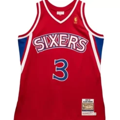 Mitchell & Ness Nba Authentic-Authentic Allen Iverson Philadelphia 76Ers 1996-97 Jersey