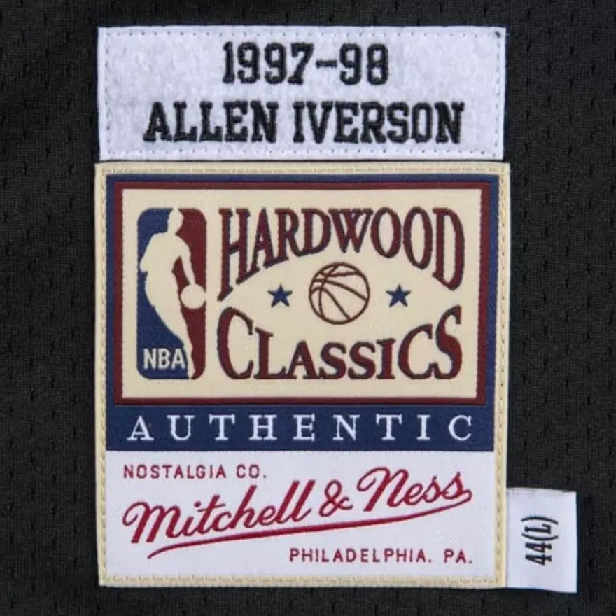 Mitchell & Ness Nba Authentic-Authentic Allen Iverson Philadelphia 76Ers Road 1997-98 Jersey