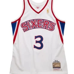 Mitchell & Ness Nba Authentic-Authentic Allen Iverson Philadelphia 76Ers 1996-97 Jersey