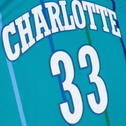 Mitchell & Ness Nba Authentic-Authentic Alonzo Mourning Charlotte Hornets Road 1992-93 Jersey