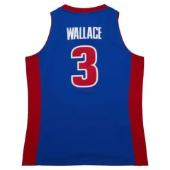 Mitchell & Ness Nba Authentic-Authentic Ben Wallace Detroit Pistons Dark Finals 2004 Jersey