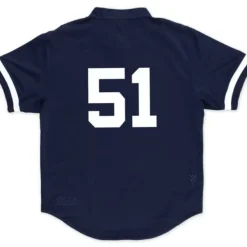 Mitchell & Ness Mlb Authentic-Authentic Bernie Williams New York Yankees 1995 Pullover Jersey