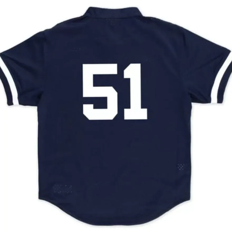 Mitchell & Ness Mlb Authentic-Authentic Bernie Williams New York Yankees 1995 Pullover Jersey