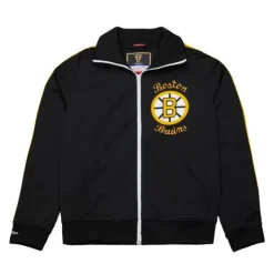 Mitchell & Ness Jackets & Outerwear-Authentic Boston Bruins 1984 Warm Up Jacket