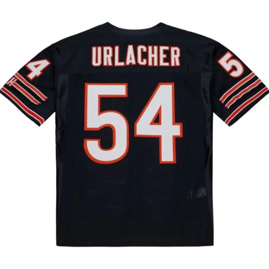 Mitchell & Ness Nfl Authentic-Authentic Brian Urlacher Chicago Bears Dark 2003 Jersey