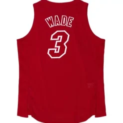 Mitchell & Ness Nba Authentic-Authentic Christmas Day Dwyane Wade Miami Heat 2012-13 Jersey