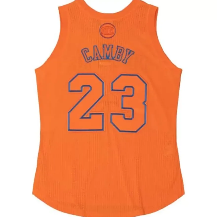 Mitchell & Ness Nba Authentic-Authentic Christmas Day Marcus Camby New York Knicks 2012-13 Jersey