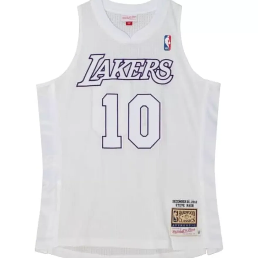 Mitchell & Ness Nba Authentic-Authentic Christmas Day Steve Nash Los Angeles Lakers 2012-13 Jersey