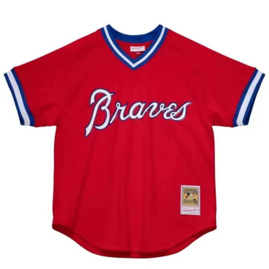 Mitchell & Ness Mlb Authentic-Authentic Dale Murphy Atlanta Braves 1980 Pullover Jersey