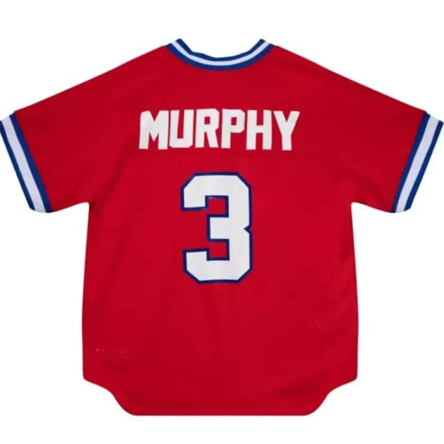 Mitchell & Ness Mlb Authentic-Authentic Dale Murphy Atlanta Braves 1980 Pullover Jersey