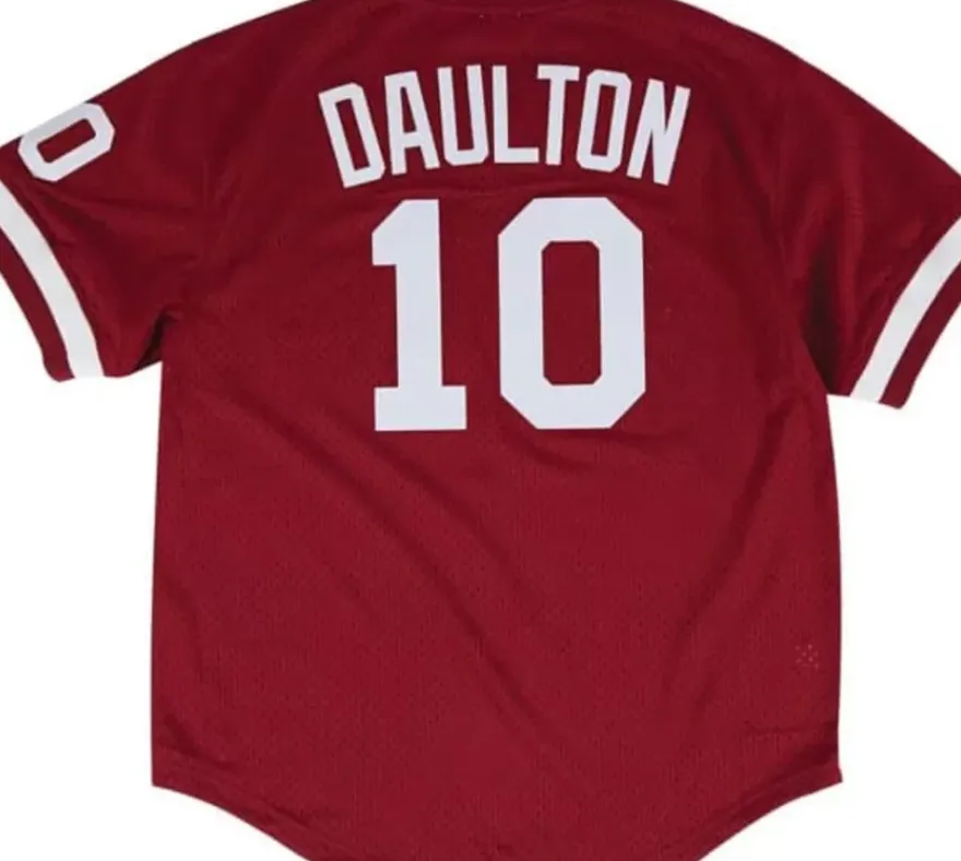 Mitchell & Ness Mlb Authentic-Authentic Darren Daulton Philadelphia Phillies 1991 Pullover Jersey
