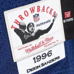 Mitchell & Ness Nfl Authentic-Authentic Deion Sanders Dallas Cowboys 1996 Jersey