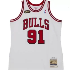 Mitchell & Ness Nba Authentic-Authentic Dennis Rodman Chicago Bulls Finals 1997-98 Jersey