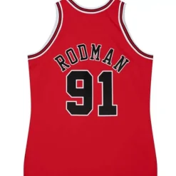Mitchell & Ness Nba Authentic-Authentic Dennis Rodman Chicago Bulls Road 1997-98 Jersey