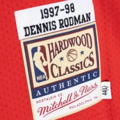 Mitchell & Ness Nba Authentic-Authentic Dennis Rodman Chicago Bulls Road 1997-98 Jersey