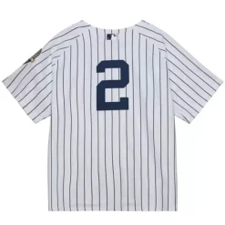Mitchell & Ness Mlb Authentic-Authentic Derek Jeter New York Yankees Home 2013 Jersey