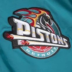 Mitchell & Ness Jackets & Outerwear-Authentic Detroit Pistons 1997-98 Warm Up Jacket