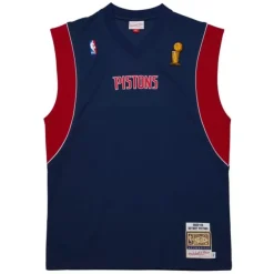 Mitchell & Ness Nba Authentic-Authentic Detroit Pistons Shooting Shirt 2003-04 Shooting Shirt