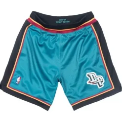 Mitchell & Ness Nba Authentic-Authentic Detroit Pistons Road 1998-99 Shorts