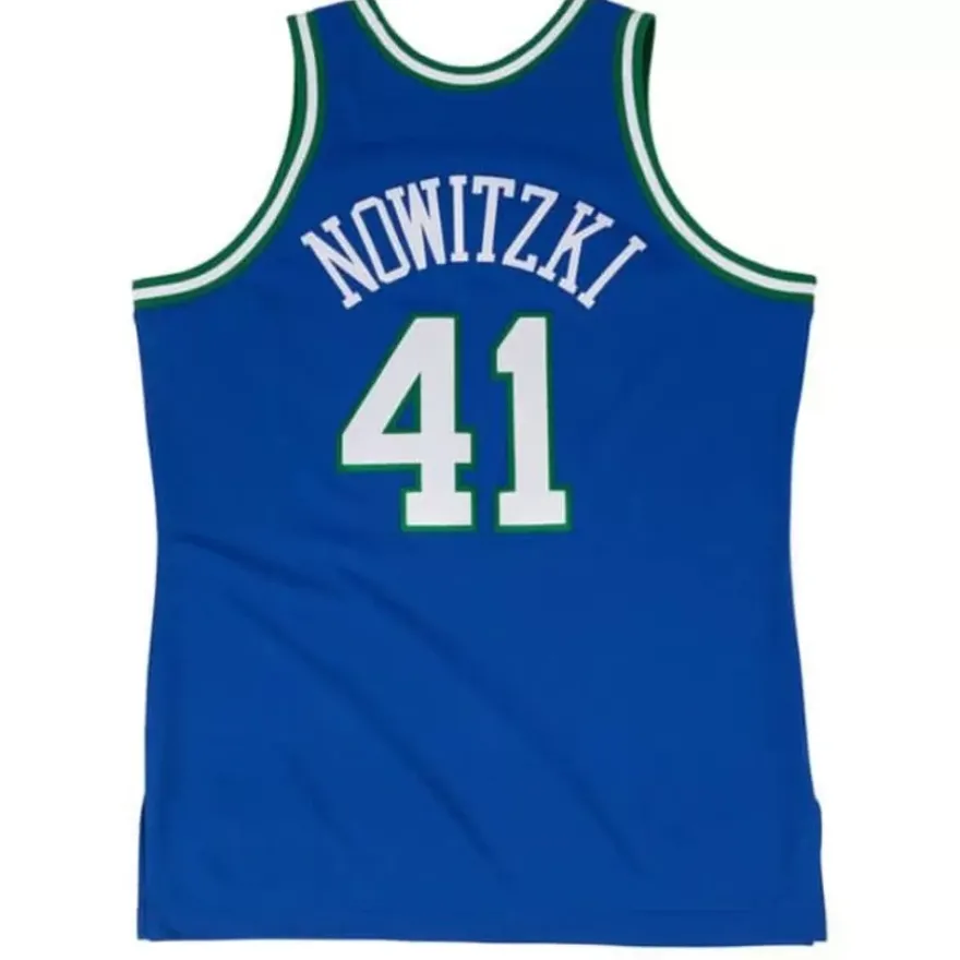 Mitchell & Ness Nba Authentic-Authentic Dirk Nowitzki Dallas Mavericks Road 1998-99 Jersey