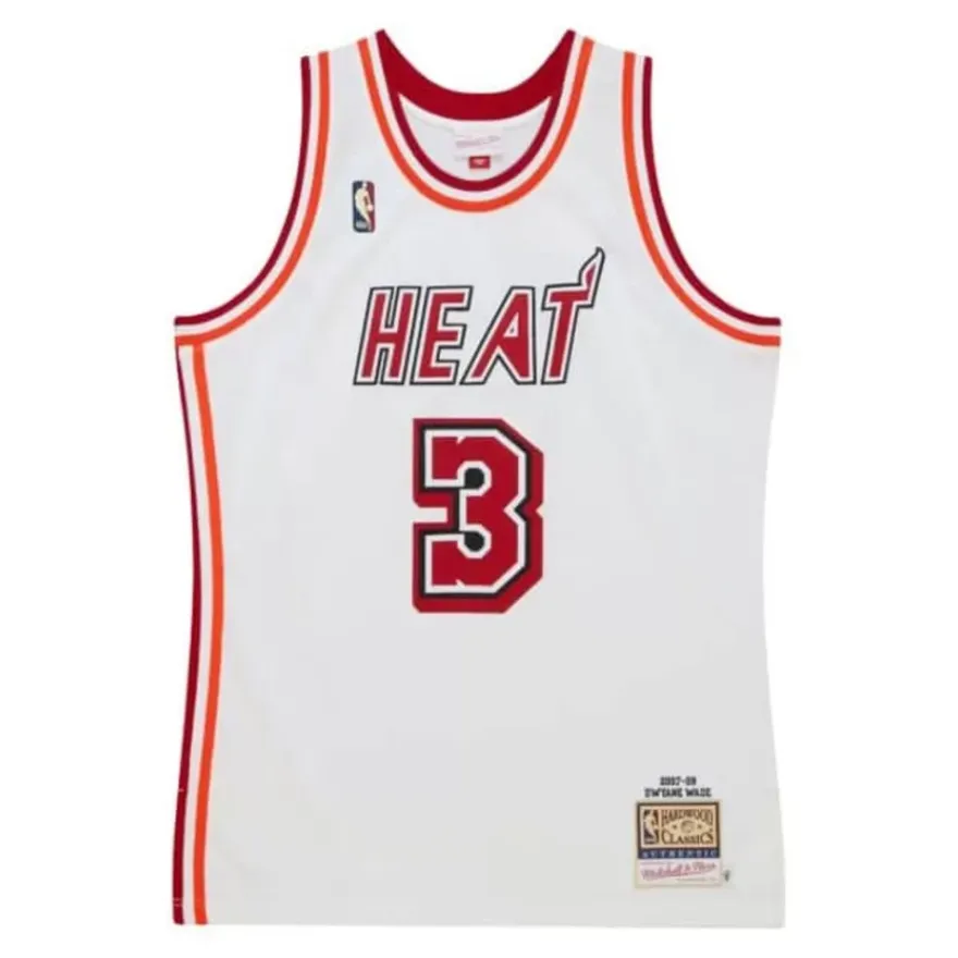 Mitchell & Ness Nba Authentic-Authentic Dwyane Wade Miami Heat 2007-08 Jersey