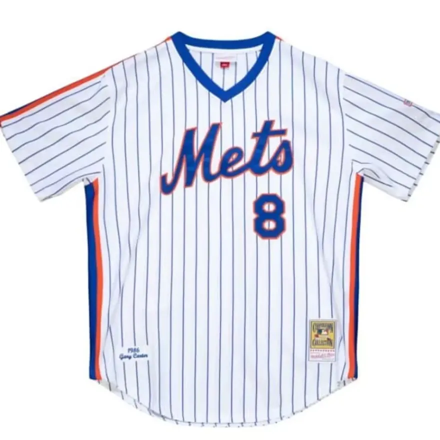 Mitchell & Ness Mlb Authentic-Authentic Gary Carter New York Mets Home 1986 Jersey