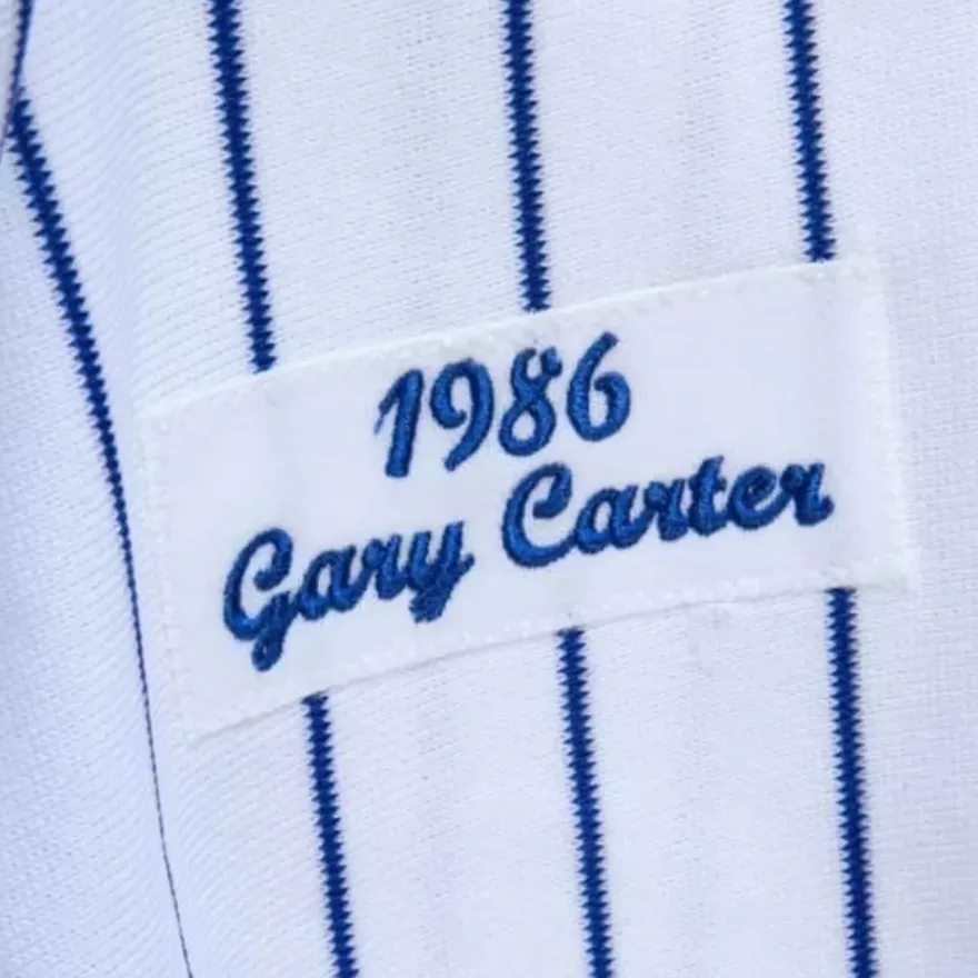 Mitchell & Ness Mlb Authentic-Authentic Gary Carter New York Mets Home 1986 Jersey