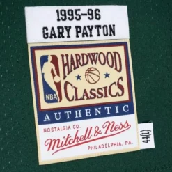 Mitchell & Ness Nba Authentic-Authentic Gary Payton Seattle Supersonics 1995-96 Jersey