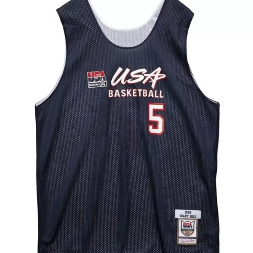 Mitchell & Ness Nba Authentic-Authentic Grant Hill Team Usa Mens 1996-97 Jersey