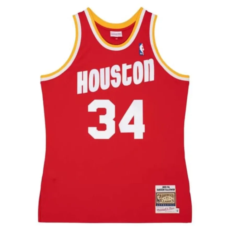 Mitchell & Ness Nba Authentic-Authentic Hakeem Olajuwon Houston Rockets 1993-94 Jersey