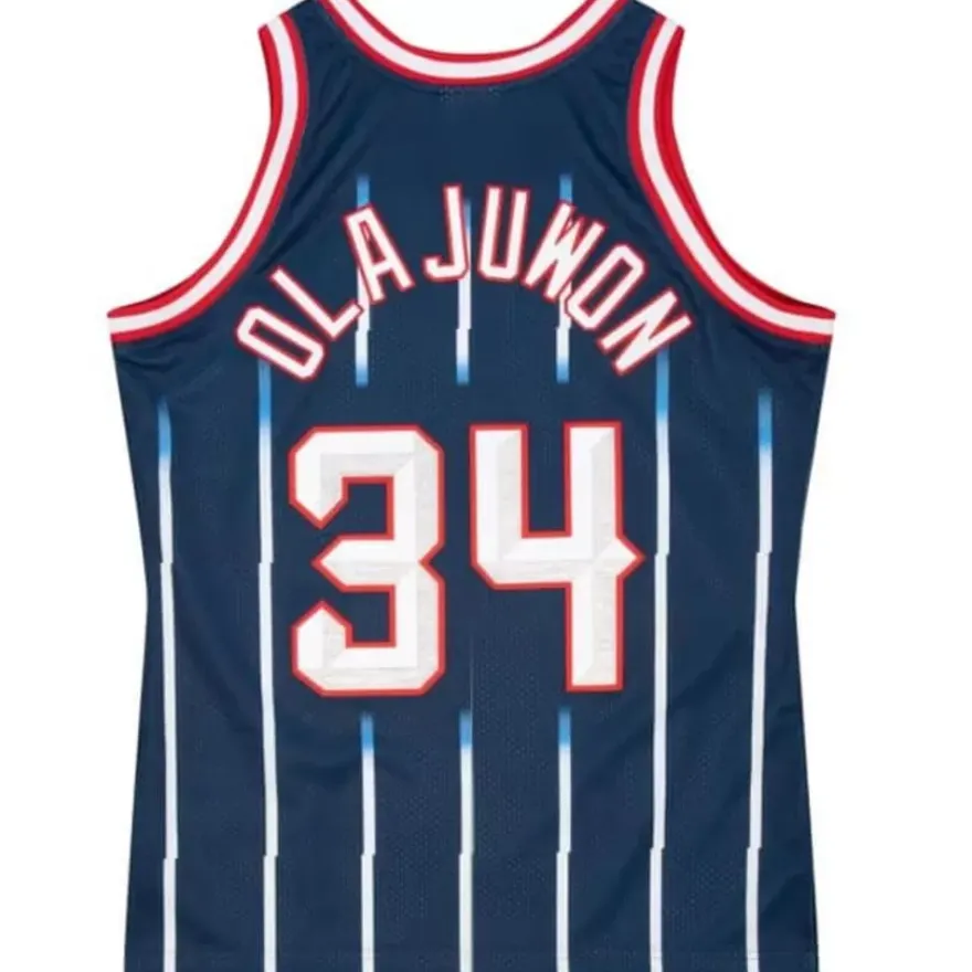 Mitchell & Ness Nba Authentic-Authentic Hakeem Olajuwon Houston Rockets Road 1996-97 Jersey