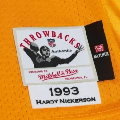 Mitchell & Ness Nfl Authentic-Authentic Hardy Nickerson Tampa Bay Buccaneers Dark 1993 Jersey