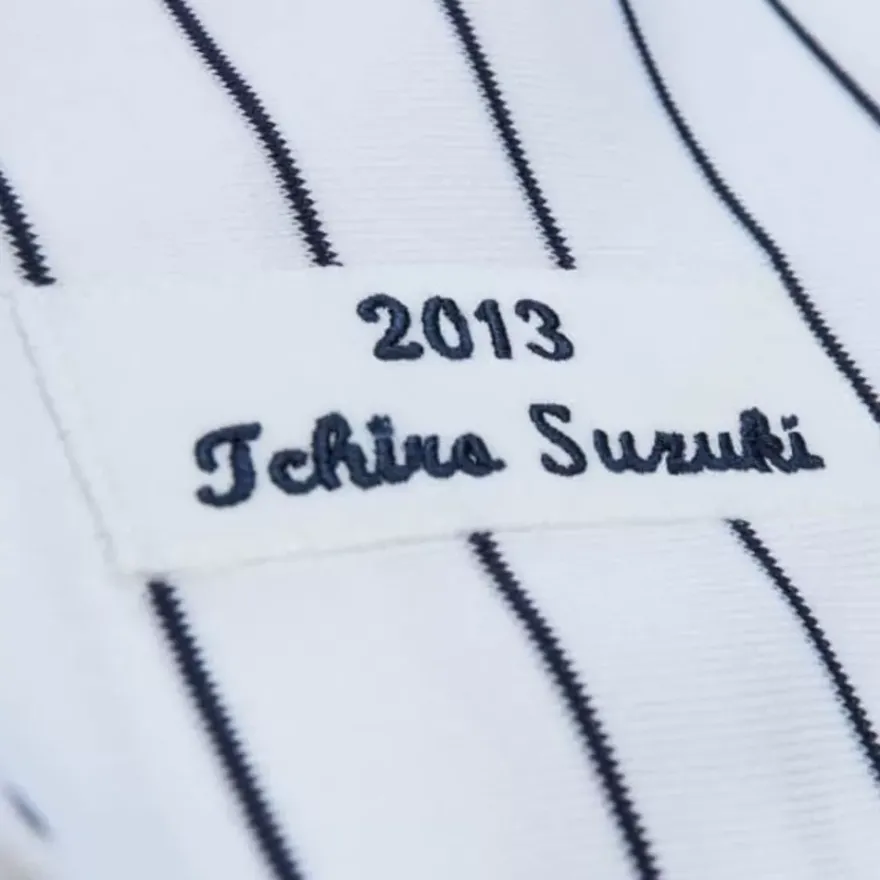 Mitchell & Ness Mlb Authentic-Authentic Ichiro Suzuki New York Yankees Home 2013 Jersey