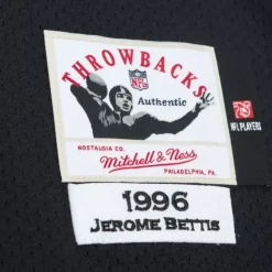 Mitchell & Ness Nfl Authentic-Authentic Jerome Bettis Pittsburgh Steelers 1996 Jersey